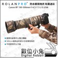 數位小兔【ROLANPRO 若蘭 Canon RF100-500mm F4.5-7.1 L IS USM 炮衣】鏡頭