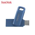 SanDisk Ultra GO 128GB 海軍藍 TYPE-C USB 3.1 雙用 OTG 旋轉隨身碟 (SD-DDC3-NB-128G)