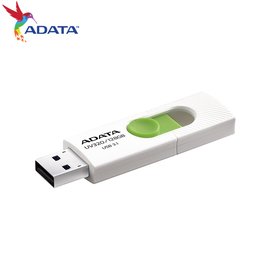 【原廠公司貨】ADATA 威剛 UV320 清新白/綠 128GB USB3.1 高速隨身碟 (AD-UV320W-128G)