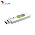 【原廠公司貨】ADATA 威剛 UV320 清新白/綠 128GB USB3.1 高速隨身碟 (AD-UV320W-128G)