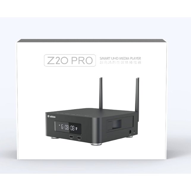 【名展音響】Zidoo 芝杜Z20 PRO 4K UHD多媒體播放機
