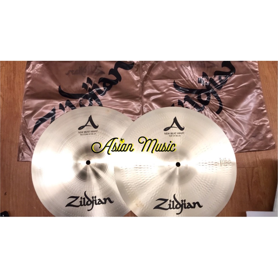亞洲樂器 Zildjian 銅鈸 14 A ZILDJIAN NEW BEAT HI-HAT PAIR (A0133) 2片