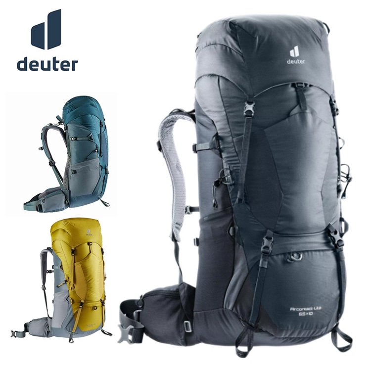 丹大戶外【Deuter】德國 65+10L 專業輕量拔熱透氣背包 3色 3340721 後背包│登山包