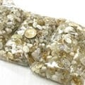 『晶鑽水晶』天然黃水晶粒 黃水晶滾石 黃水晶碎石 300公克裝