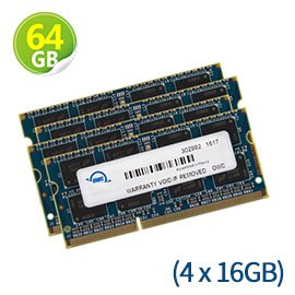 64GB (16GB x4) OWC Memory 1866MHZ DDR3L SO-DIMM PC3-14900 適用於 iMac 5K 27吋 (2015)