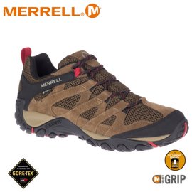 【MERRELL 美國 男 ALVERSTONE GORE-TEX健行鞋《袋鼠棕》】ML034535/健走鞋/休閒鞋/戶外鞋