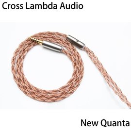 志達電子 New Quanta 4Wires 泰國 Cross Lambda Audio 7N UP-OCC 28AWG 耳道式耳機專用升級線