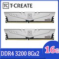 TEAM 十銓 T-CREATE 創作者 CLASSIC 10L 16GB(8G*2) DDR4 3200 桌上型記憶體
