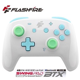 強強滾p-FlashFire BTX+ Switch樂動無線自動連發遊戲手把 電腦手把 pc手把 藍芽