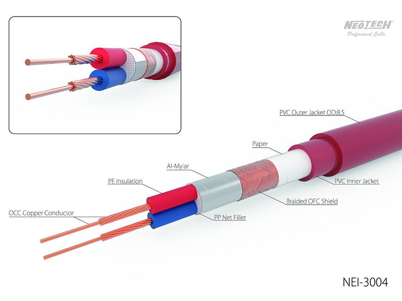 醉音影音生活】萬隆-尼威特Neotech NEI-3004 (1m) 廠製XLR平衡訊號線