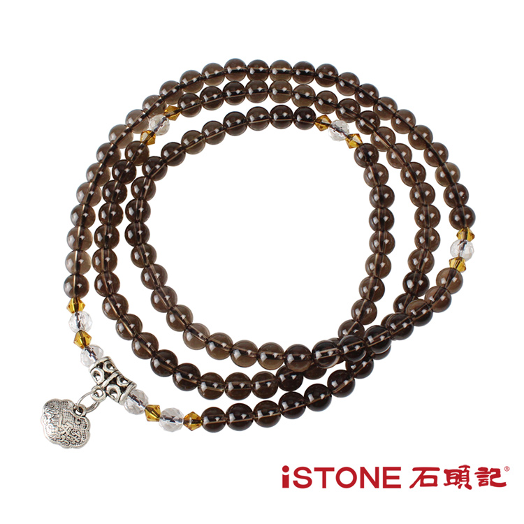 博客來-石頭記茶水晶108顆平安珠手鍊-品牌經典 博客來-石頭記茶水晶108顆平安珠手鍊-品牌經典