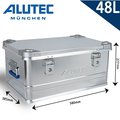 ALUTEC-工業風 鋁箱 戶外工具收納 露營收納 居家收納 (48L)