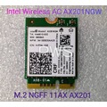 【筆電 Intel Wireless AC AX201NGW M.2 NGFF】藍芽 5.0 雙頻 11AX AX201
