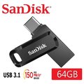 SanDisk 晟碟Ultra Dual Drive Go USB Type-C 雙用隨身碟 64GB