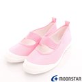 日本 Moonstar 機能童鞋 日本進口抗菌室內鞋 MS1931粉 (中大童段) [陽光樂活](C2)