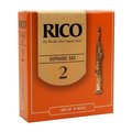 ☆唐尼樂器︵☆美國 RICO Soprano 高音薩克斯風竹片 2號/2.5號/3號/3.5號 (10片/盒)【橘包裝】