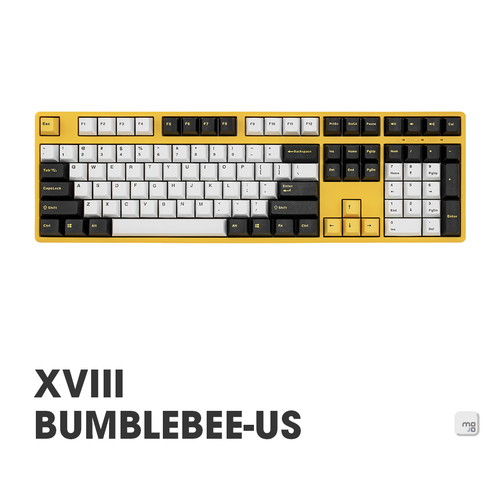 |MOJO| Mistel X-VIII BumbleBee 黃蜂 機械鍵盤 CHERRY MX軸 US Layout 茶/青/紅軸