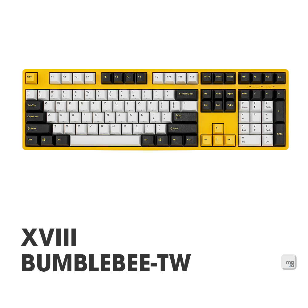 |MOJO| Mistel X-VIII BumbleBee 黃蜂 機械鍵盤 CHERRY MX軸 TW 中文側印 茶/青/紅軸
