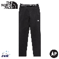 【The North Face 女 彈性防潑水長褲(附腰帶)《黑》】4UBD/戶外徒步褲/休閒長褲/登山褲/運動褲