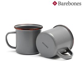 Barebones Enamel Cup Set 琺瑯杯兩入組 CKW-356 石灰色
