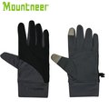 Mountneer|台灣| 山林 夏季中性抗UV防曬手套/觸控手套/機車手套/登山手套 11G01 黑 XS~L