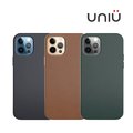 UNIU iPhone 12 系列 CUERO 全包皮革保護殼