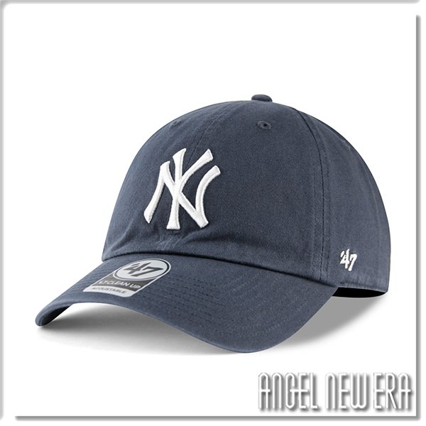 【ANGEL NEW ERA】47 brand MLB NY 紐約 洋基 藏青色 水洗軟版 復古 老帽 古著 穿搭