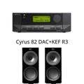 Cyrus 82 DAC+KEF R3