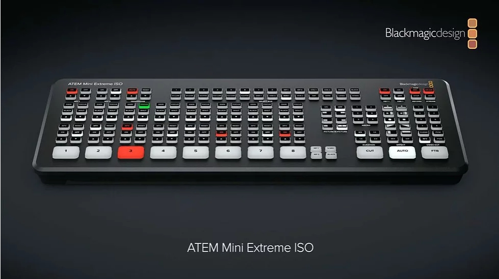 ATEM Mini Extreme ISO 頂級專業導播機- PChome 商店街