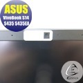 【Ezstick】ASUS S435 S435EA 適用 防偷窺鏡頭貼 視訊鏡頭蓋 一組3入