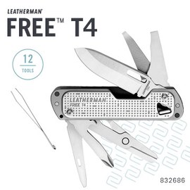 【電筒王】美國 Leatherman FREE T4 多功能工具刀 #832686 不鏽鋼主刃 公司貨 分期零利率
