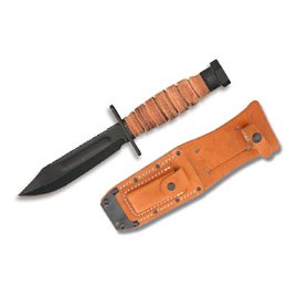 Ontario Air Force Survival Knife直刃(附皮鞘含磨刀片) -#ON 499