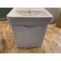 【衛浴先生】德國GEBERIT PLAN系列 60CM盆 225160 + 不鏽鋼面烤漆浴櫃
