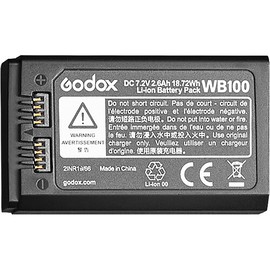 河馬屋 GODOX WB100 For AD100Pro V860III V1 鋰電池 DC7.2V/2600mAh