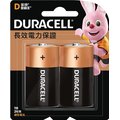【現貨附發票】Duracell 金頂 鹼性電池 1號2入 /卡