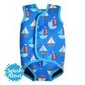 《Splash About 潑寶》包裹式保暖泳衣 -普普風帆船