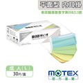 【MOTEX 摩戴舒】醫用口罩 春花漸層系列 梨霜(30片/盒)