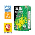 生活 泡沫綠茶400ml(6入/組)