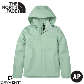 【The North Face 女 DV 防水外套《粉綠》】4N9V/防水透氣衝鋒衣/風雨衣