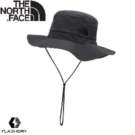 【The North Face 抗UV遮陽圓盤帽《深灰》】CF7T/抗UV/防風/大盤帽/防曬帽/休閒帽/漁夫帽
