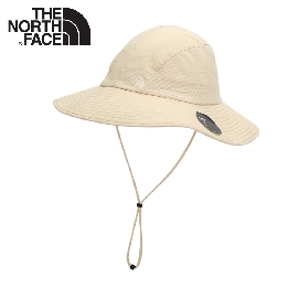 【The North Face 透氣快乾盤帽《米白》】3SHN/遮陽帽/圓盤帽/漁夫帽/透氣/登山/園藝