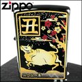 ◆斯摩客商店◆【ZIPPO】日系~令和三年度-生肖 丑-牛年特別設計打火機(鍍鈦黑款)NO.2TIBK-OX