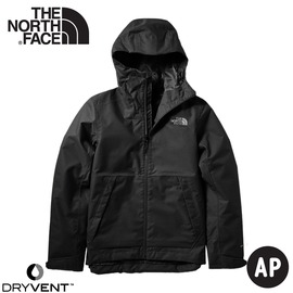 【The North Face 男 DV防水外套《黑》】4UDN/防水透氣衝鋒衣/風雨衣/連帽外套
