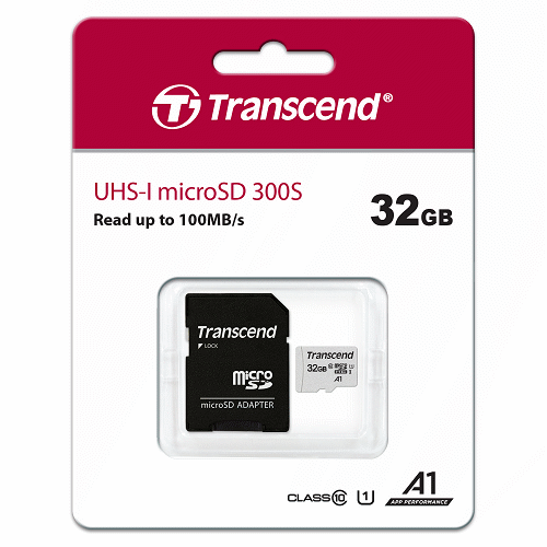 創見32GB UHS-I U1 microSD with Adapter(小卡含轉卡) 記憶卡