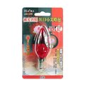 【現貨附發票】雙日 朝日電工 9LED小尖燈泡 E12 紅光 1入 LED-129R