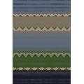 埃及進口鄉村風格地毯-碧水藍80x150cm