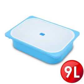 WallyFun 屋麗坊 亮彩儲物收納盒9L(藍)(129元)