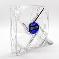 【3C小站】8公分風扇 LED藍光透明風扇 超靜音 電腦風扇 機殼風扇 散熱風扇 LED風扇