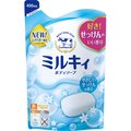 日本牛乳石鹼 牛乳精華沐浴乳補充包(玫瑰花香/柚子果香/清新皂香)400ml