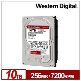 WD 威騰 10TB 3.5吋 紅標 Plus 256M快取 7200轉 NAS專用 內接硬碟 WD101EFBX /紐頓e世界